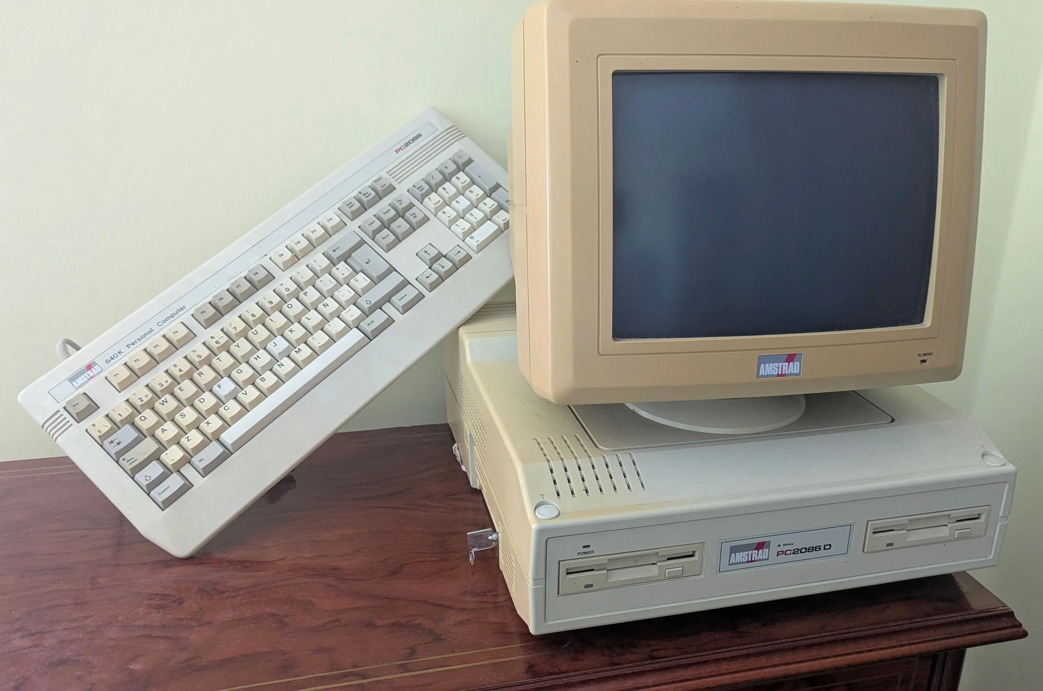 Mi Amstrad PC 2086 D